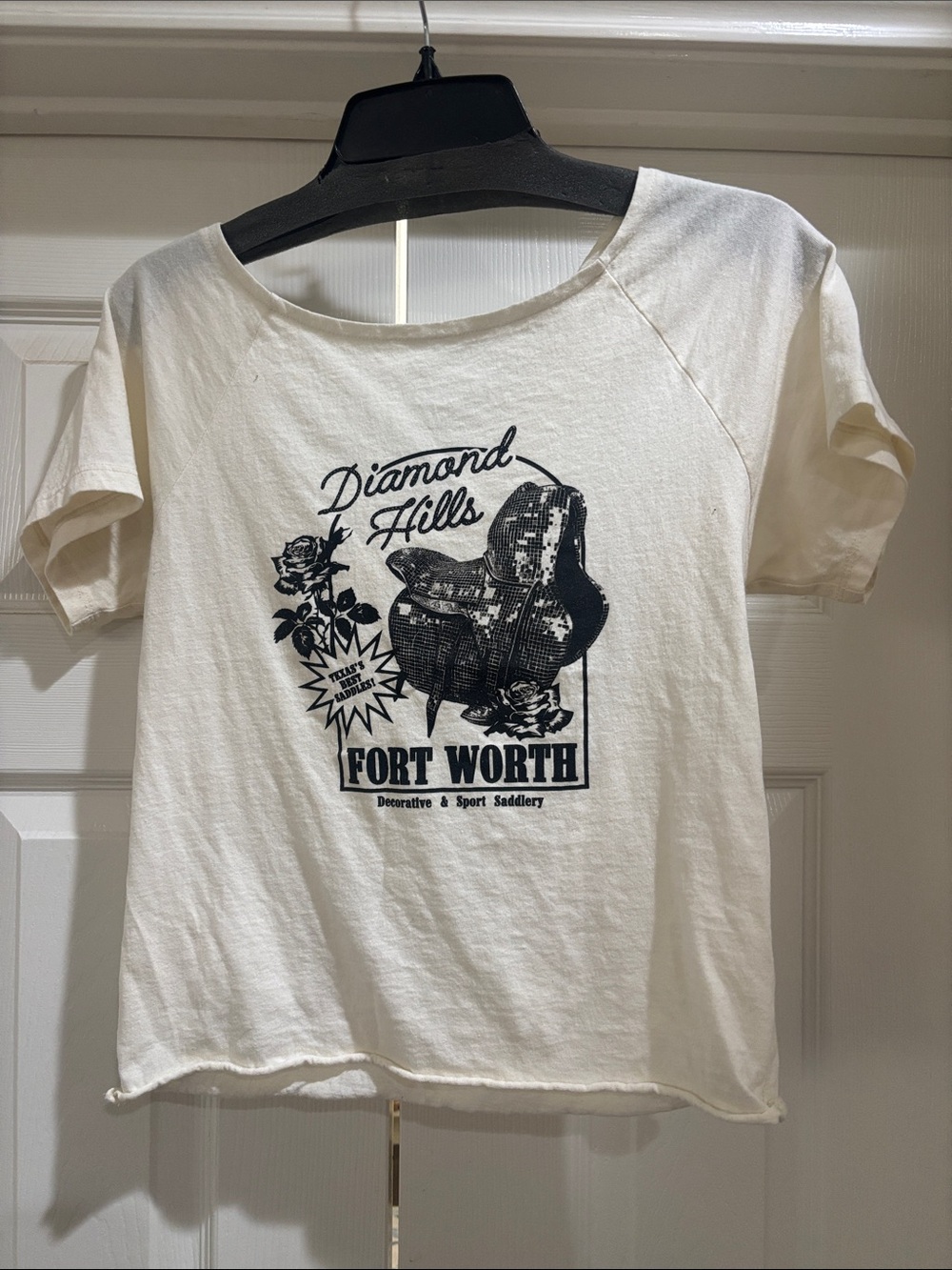 Fort Worth Graphic Tee - Cream